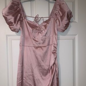 Princess Polly Satin Pink Dress